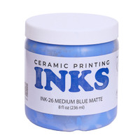 INK-26 Medium Blue Matte Ink